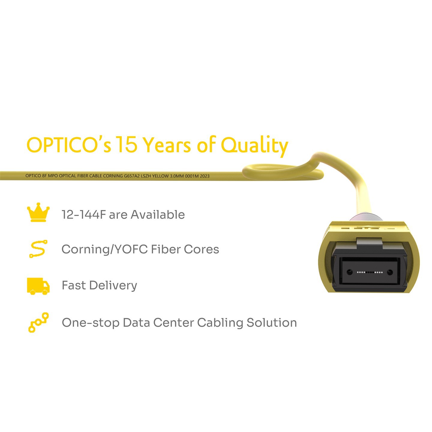 8F MTP MPO To FC Fan-out Cable OS2 UPC 8F MTP MPO To FC Fan-out Cable OS2 UPC