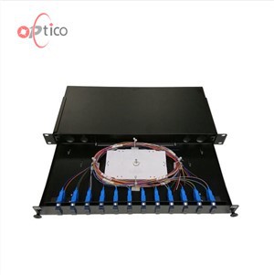 1U 24FO FDB 19 tuuman vetolaatikkopaneeli